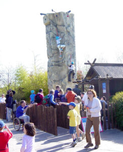 Amusement Park Climbing Wall
