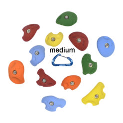 medium climbing wall handholds