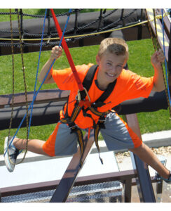 Portable Ropes Course Kid