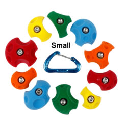 small climbing wall handholds