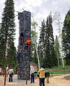 32ft portable climbing wall